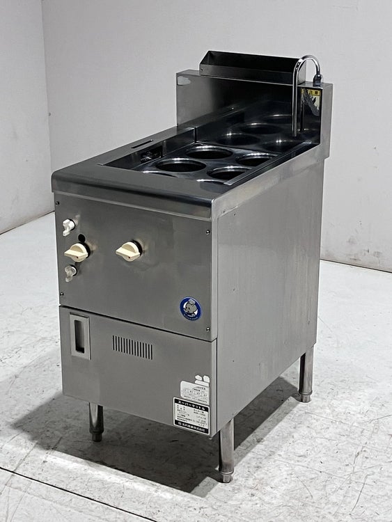 北沢産業 ガスゆで麺機 KSK-106G レビュー | 無限堂厨房ネットショップ