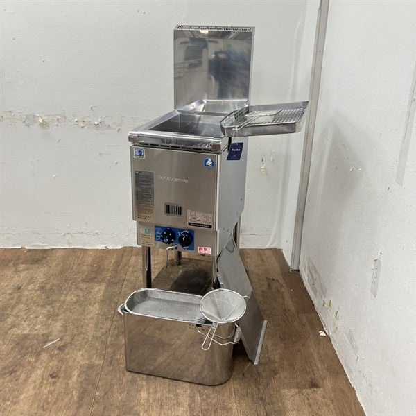 北沢産業 業務用ガスフライヤー KFE-35 都市ガス 美品‼️ 北沢産業 ガスフライヤー KFE-35N | 無限堂厨房ネットショップ