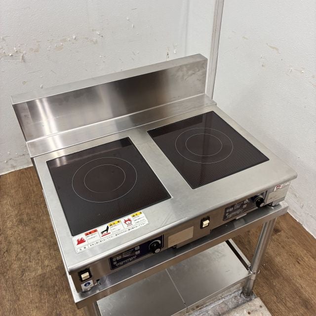 ニチワ 架台付き卓上IH調理器 MIR-2.5NTW | 無限堂厨房ネットショップ