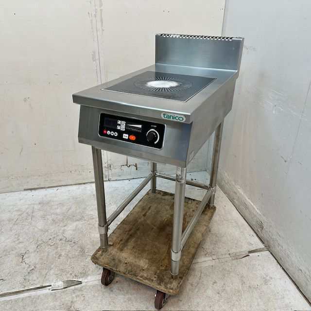 神戸市北区より　業務用IHコンロ　タニコーTIH-55NI　引き取り限定 楽天市場】【中古】(代引不可)2017年製 タニコー TIH-S55NI 業務用 2口