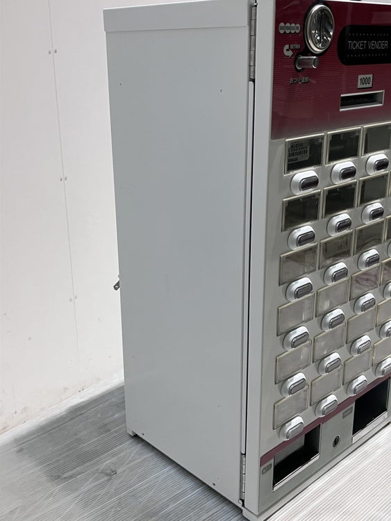 芝浦自販機 卓上低額紙幣専用券売機 KT-124NN | 無限堂厨房ネットショップ