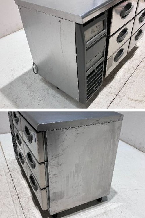 フクシマガリレイ ドロワー冷蔵コールドテーブル YDC-120RM2 | 無限堂