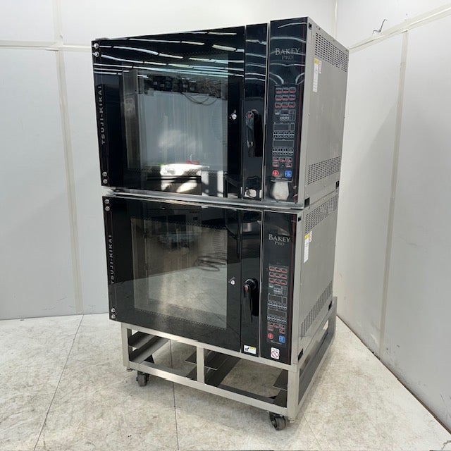 ツジキカイ 架台付きベーカリースチームコンベクションオーブン BX-5