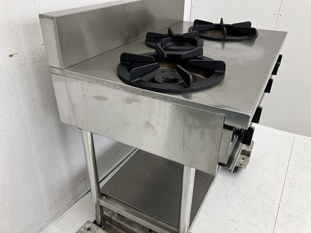 2006年 コメットカトウ3口ガステーブル LPガス コメットカトウ 3口ガステーブル XYS-960T | 無限堂厨房ネットショップ