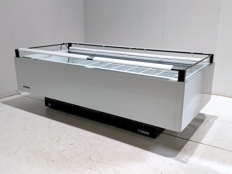 フクシマガリレイ 平型オープン冷凍ショーケース AMX-81PGFTAXNR