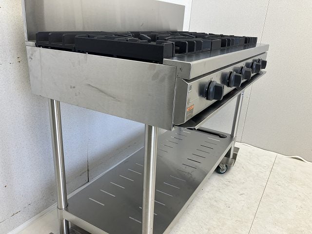 タニコー 5口ガステーブル TGTA-1232 | 無限堂厨房ネットショップ