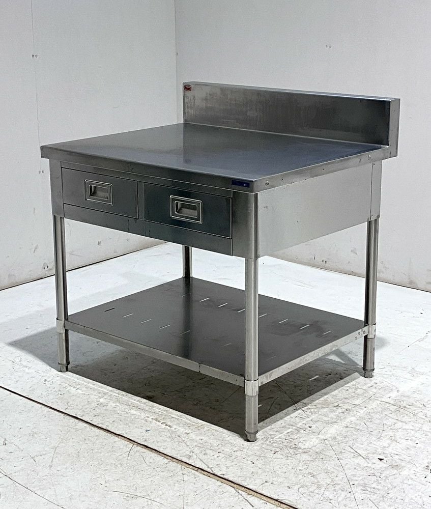 マルゼン作業台 900x600x600 マルゼン 引出付作業台 | 無限堂厨房ネットショップ