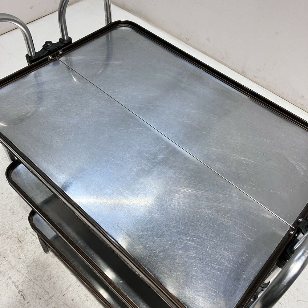 TOKUYAMA 折りたたみ式ステンレスワゴン KEAW-3 | 無限堂厨房ネット