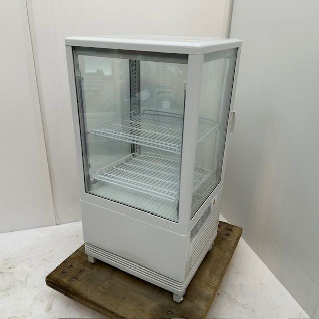 レマコム 63L 冷蔵ショーケース 4面ガラスショーケース 卓上冷蔵ショーケース 四面ショーケース RCS-4G63S 冷蔵庫 中古 厨房機器 業務用 飲食店 店舗 堺市 石津【ジャングルジャングルサカイ石津店】 レマコム 4面ガラス冷蔵ショーケース フォーシーズン 卓上・小型 63L
