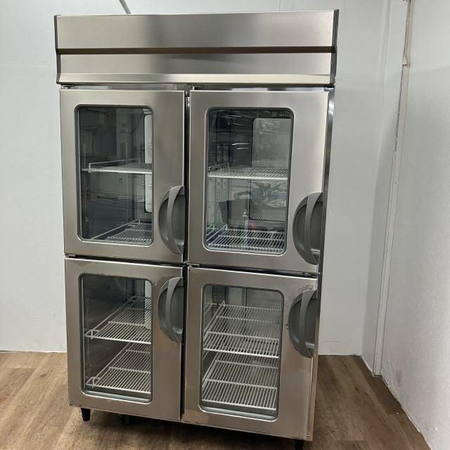 フクシマガリレイ 縦型冷蔵庫 パススルー仕様 PRD-120RM7-G | 無限堂