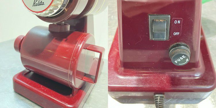カリタ　ナイスカットミル　KH-100　赤 Kalita (カリタ) 電動ミル KH-100 ナイスカットミル｜トレファクONLINE