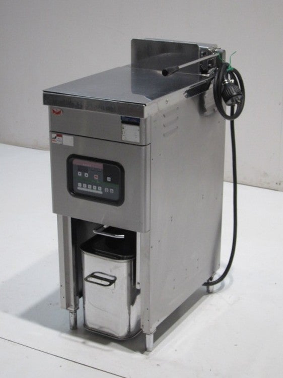 マルゼン 電気1槽フライヤー MEF-13C 3相200V 12年製 W350×D600×H800 (J1313kkxwY) MEF-13C 電気フライヤー一槽式3相200V（マイコン搭載） マルゼン