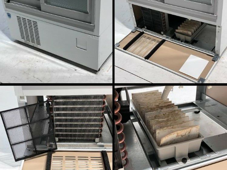 【引取限定】大和冷機 冷蔵リーチインショーケース 中古品 幅800×奥行450×高さ1865 ＤＣ－ＭＥ３１Ａ【小倉南区葛原東】 中古】冷蔵ショーケース 大和冷機 CO-03SHOT-DB 幅670×奥行640×高さ