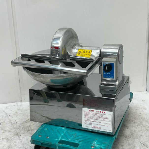 大道産業　OMF-500 三相200v   取説・替え刃付き　卓上フードカッター　みじん切り機　野菜カッター　 大道産業 OMF-500 三相200v 取説・替え刃付き 卓上フードカッター